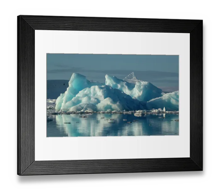 Framed Print : Iceberg with reflection, Prospect Point and Fish Islands vicinity, Antarctic Peninsula, Antarctica. February, 2023 Framed Print : Iceberg with reflection, Prospect Point and Fish Islands vicinity, Antarctic Peninsula, Antarctica. February, 2023