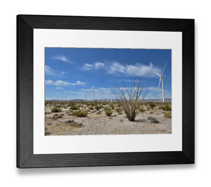Framed Print : Wind turbines in the desert, near Ocoitillo, California, USA. June, 2023 Framed Print : Wind turbines in the desert, near Ocoitillo, California, USA. June, 2023