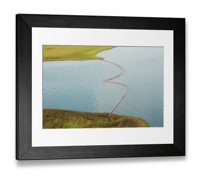 Framed Print : Aerial view of oil containment boom, Queen Bess Island, Grande Isle, Louisiana, Gulf of Mexico, USA. August, 2010 Framed Print : Aerial view of oil containment boom, Queen Bess Island, Grande Isle, Louisiana, Gulf of Mexico, USA. August, 2010