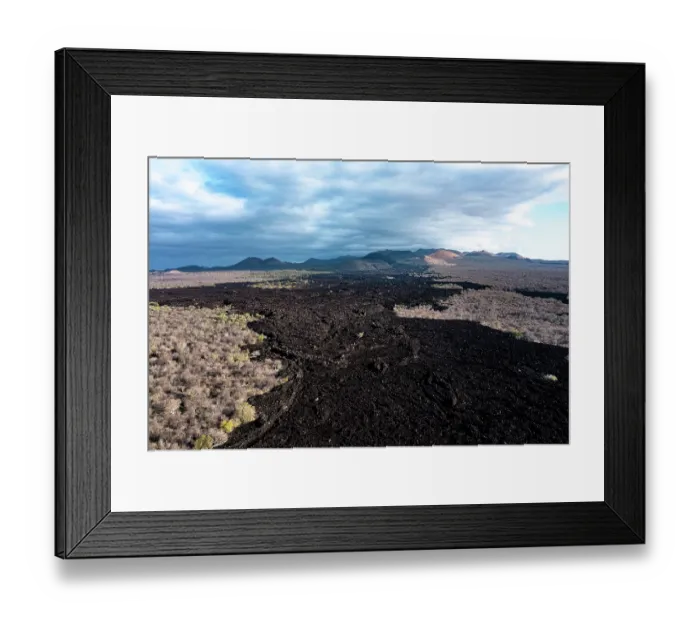 Framed Print : Aerial view of lava field from an old volcanic eruption, Chulyu hills, Tsavo West National Park, Kenya. September, 2023 Framed Print : Aerial view of lava field from an old volcanic eruption, Chulyu hills, Tsavo West National Park, Kenya. September, 2023