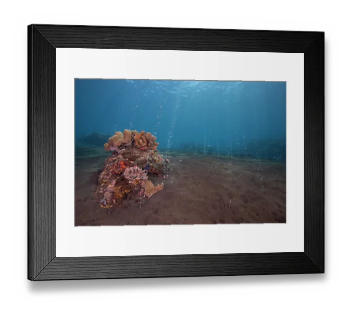 Framed Print : Volcanic gas bubbling out of the sandy ocean floor, a reminder of the many volcanoes on the Indonesian Islands Framed Print : Volcanic gas bubbling out of the sandy ocean floor, a reminder of the many volcanoes on the Indonesian Islands