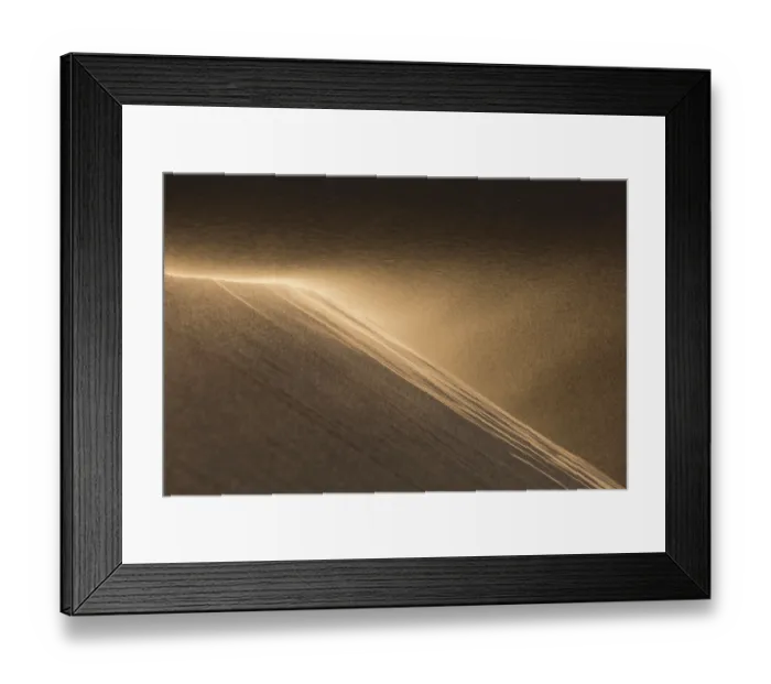 Framed Print : Wind blowing the sand off a dune in the Sahara desert, Erg Chebbi, Morocco. January 2020. GDT European Photographer of the Year Competition 2024 - 2nd place in Landscapes category Framed Print : Wind blowing the sand off a dune in the Sahara desert, Erg Chebbi, Morocco. January 2020. GDT European Photographer of the Year Competition 2024 - 2nd place in Landscapes category