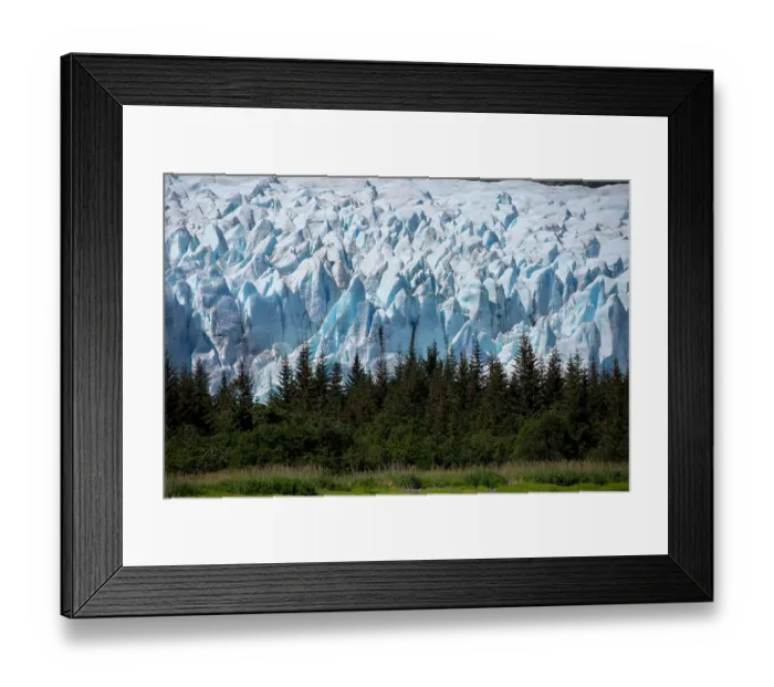 Framed Print : Tidewater front of the Bainbridge Glacier, Prince William Sound, Alaska, USA. July, 2015 Framed Print : Tidewater front of the Bainbridge Glacier, Prince William Sound, Alaska, USA. July, 2015