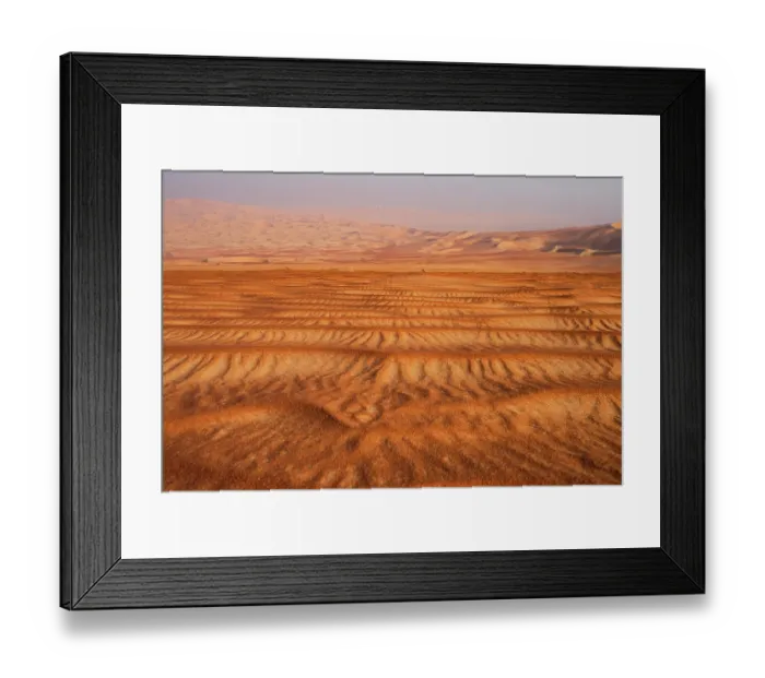 Framed Print : Rub Al Khali Empty Quarter desert, Liwa, Abu Dhabi, UAE. February, 2014 Framed Print : Rub Al Khali Empty Quarter desert, Liwa, Abu Dhabi, UAE. February, 2014
