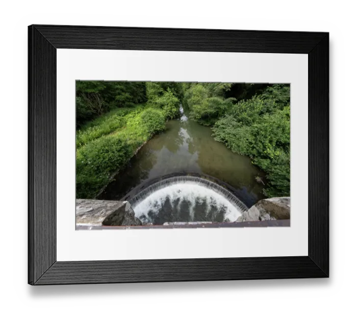 Framed Print : Crescent weir above Castle Bridge on the River Teme SSSI, Downton Gorge National Nature Reserve, Herefordshire, England, UK. June, 2024 Framed Print : Crescent weir above Castle Bridge on the River Teme SSSI, Downton Gorge National Nature Reserve, Herefordshire, England, UK. June, 2024