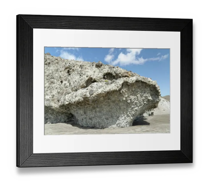 Framed Print : Volcanic breccia cliffs formed by ancient lava flows into the sea, Playa de Monsul, Cabo de Gata-Nijar Natural Park, Almeria, Spain. March, 2024 Framed Print : Volcanic breccia cliffs formed by ancient lava flows into the sea, Playa de Monsul, Cabo de Gata-Nijar Natural Park, Almeria, Spain. March, 2024