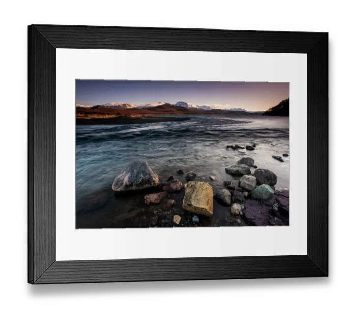 Framed Print : View across Lake La Plata, Chubut Province, Patagonia, Argentina. August, 2024 Framed Print : View across Lake La Plata, Chubut Province, Patagonia, Argentina. August, 2024