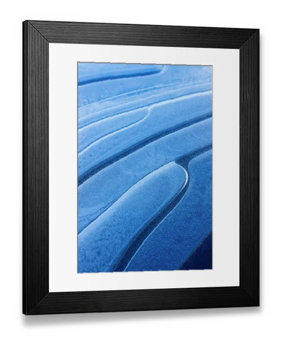 Framed Print : RF - Ice patterns in frozen puddle, The New Forest, Hampshire, England, UK. November. (This image may be licensed either as rights managed or royalty free.) Framed Print : RF - Ice patterns in frozen puddle, The New Forest, Hampshire, England, UK. November. (This image may be licensed either as rights managed or royalty free.)