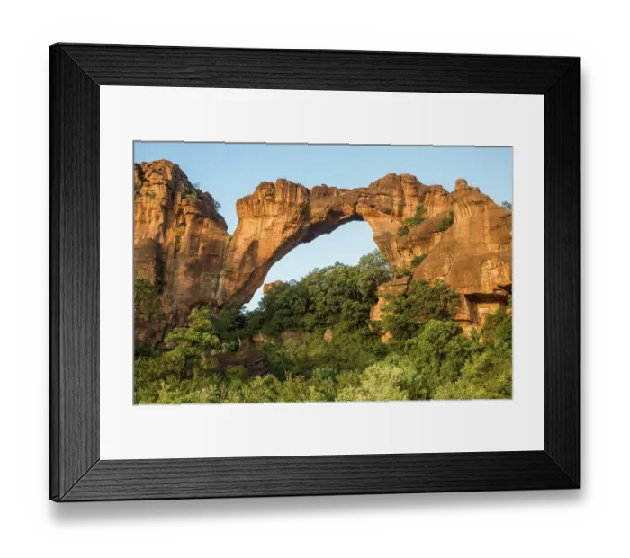 Framed Print : Arch of Kamadjan, Mali. October, 2017 Framed Print : Arch of Kamadjan, Mali. October, 2017