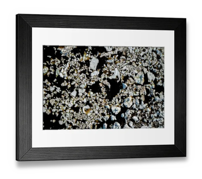 Framed Print : Aerial view of sea ice breaking up and melting in spring, Hudson Bay near Churchill, Manitoba, Canada. June, 2024 Framed Print : Aerial view of sea ice breaking up and melting in spring, Hudson Bay near Churchill, Manitoba, Canada. June, 2024