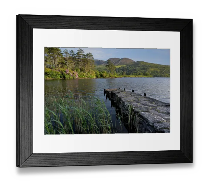 Framed Print : Stone bridge on Cloonee Lake, Beara Peninsula, County Cork, Republic of Ireland. June, 2023 Framed Print : Stone bridge on Cloonee Lake, Beara Peninsula, County Cork, Republic of Ireland. June, 2023