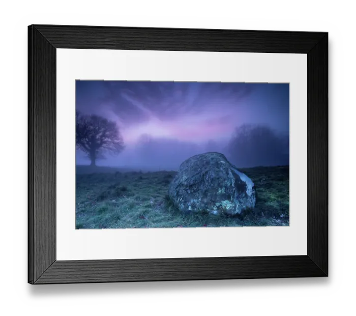 Framed Print : Fog surrounding the La Giettaz cup stone at sunset, this huge boulder contains 71 cupules dating from the late Neolithic - early Bronze Age, Billieme, Savoie, Alps, France Framed Print : Fog surrounding the La Giettaz cup stone at sunset, this huge boulder contains 71 cupules dating from the late Neolithic - early Bronze Age, Billieme, Savoie, Alps, France