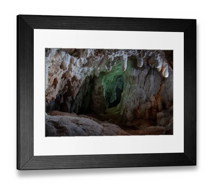 Framed Print : Concretion - stalagmite, stalactite and column in a cave, Savoie, Mont du Chat, France. May, 2020 Framed Print : Concretion - stalagmite, stalactite and column in a cave, Savoie, Mont du Chat, France. May, 2020