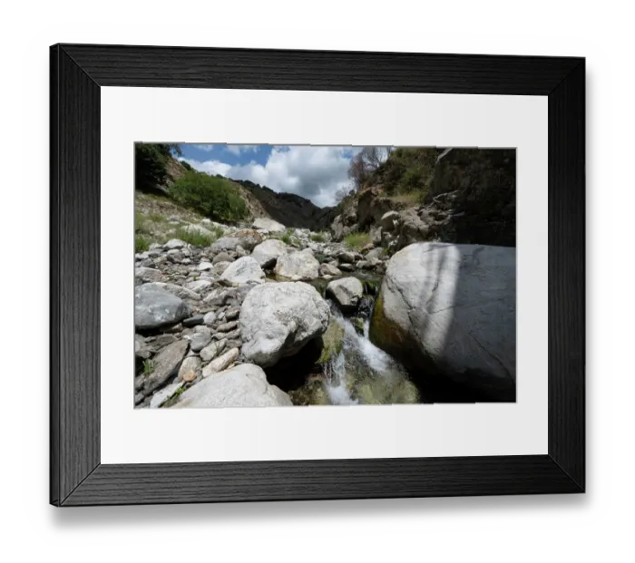 Framed Print : Mountain stream at Ponte Vecchio per Rogudi, Aspromonte National Park, Calabria, Italy. June, 2024 Framed Print : Mountain stream at Ponte Vecchio per Rogudi, Aspromonte National Park, Calabria, Italy. June, 2024