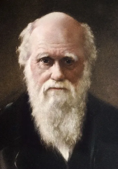 Framed Print : 1881 portrait of Charles Robert Darwin