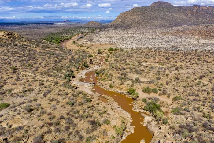 Framed Print : Aerial view of Ewaso Ngiro river and landscape, Shaba Game Reserve, Kenya. October 2019 Framed Print : Aerial view of Ewaso Ngiro river and landscape, Shaba Game Reserve, Kenya. October 2019