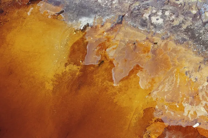 Framed Print : Aerial view of hypersaline soda lake, mineral formations sometimes generated by microorganisms, presence of large quantities of soda ash, Lake Magadi, Kenya. February, 2024 Framed Print : Aerial view of hypersaline soda lake, mineral formations sometimes generated by microorganisms, presence of large quantities of soda ash, Lake Magadi, Kenya. February, 2024