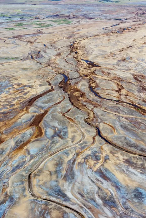 Framed Print : Aerial view of hypersaline soda lake, mineral formations sometimes generated by microorganisms, presence of large quantities of soda ash, Lake Magadi, Kenya. February, 2024 Framed Print : Aerial view of hypersaline soda lake, mineral formations sometimes generated by microorganisms, presence of large quantities of soda ash, Lake Magadi, Kenya. February, 2024