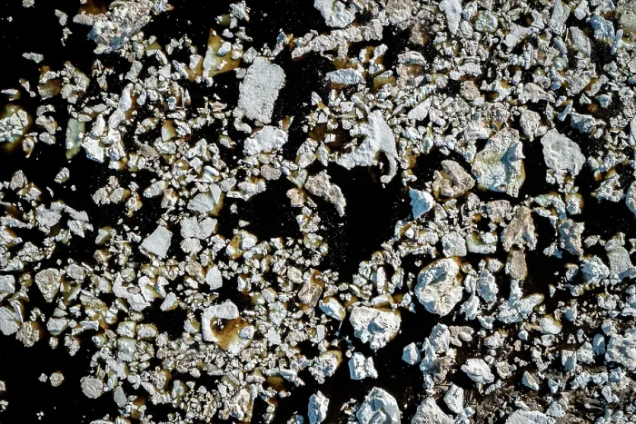 Framed Print : Aerial view of sea ice breaking up and melting in spring, Hudson Bay near Churchill, Manitoba, Canada. June, 2024 Framed Print : Aerial view of sea ice breaking up and melting in spring, Hudson Bay near Churchill, Manitoba, Canada. June, 2024