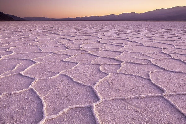 Badwater, the lowest point in the the USA and the hottest place on earth