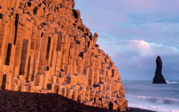 Framed Print : Basalt columns at Vik, the southernmost village in Iceland. February 2014 Framed Print : Basalt columns at Vik, the southernmost village in Iceland. February 2014