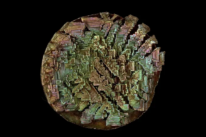 Framed Print : Bismuth, Bi, chemical element, atomic number 83, a post-transition metal, laboratory grown Framed Print : Bismuth, Bi, chemical element, atomic number 83, a post-transition metal, laboratory grown
