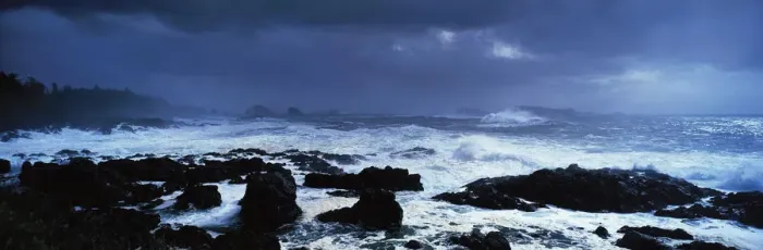 Framed Print : Dramatic seas crashing onto a rocky shore. The Broken Group Islands from The Wild Pacific Trail Framed Print : Dramatic seas crashing onto a rocky shore. The Broken Group Islands from The Wild Pacific Trail