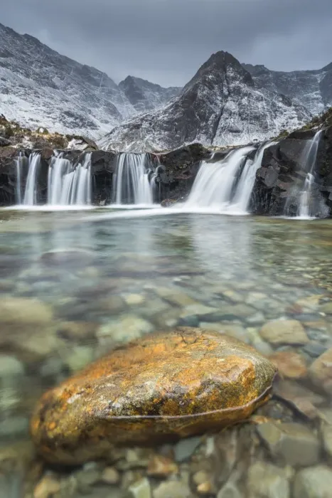 Framed Print : Fairy Pools with Cuillin range in background, Glen Brittle, Isle of Skye, Inner Hebrides Framed Print : Fairy Pools with Cuillin range in background, Glen Brittle, Isle of Skye, Inner Hebrides