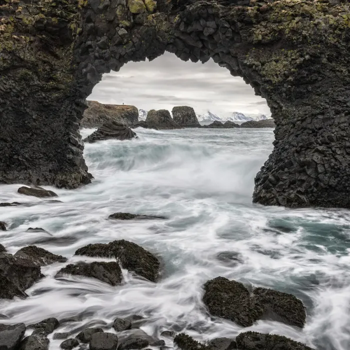 Framed Print : Gatklettur, Arnarstapi, Snaefellsnes Peninsula, Iceland, March 2017 Framed Print : Gatklettur, Arnarstapi, Snaefellsnes Peninsula, Iceland, March 2017