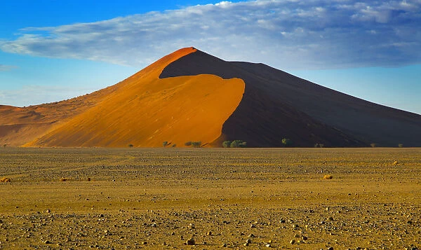 Giant dunes, Sossusvlei region, Namib desert, Namibia, March