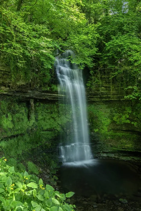 Framed Print : Glencar waterfall flowing into glacial lake in Glencar valley, Counties Leitrim and Sligo, Republic of Ireland. May, 2023 Framed Print : Glencar waterfall flowing into glacial lake in Glencar valley, Counties Leitrim and Sligo, Republic of Ireland. May, 2023