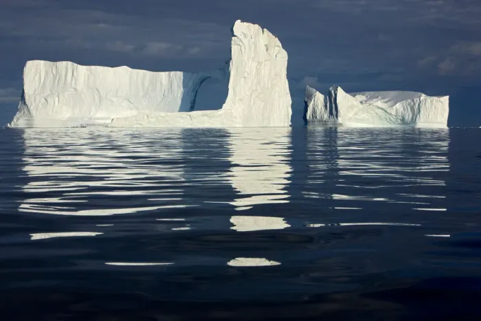 Framed Print : Icebergs, Disko Bay, Greenland, August 2009