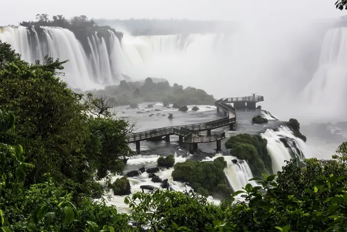 Framed Print : Iguazu Falls, Iguazu National Park, UNESCO World Heritage site, Parana, Brazil. September, 2016 Framed Print : Iguazu Falls, Iguazu National Park, UNESCO World Heritage site, Parana, Brazil. September, 2016