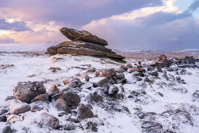 Framed Print : Irishman's Wall on Belstone Ridge after snowfall, Dartmoor National Park, Devon, England, UK. January, 2023 Framed Print : Irishman's Wall on Belstone Ridge after snowfall, Dartmoor National Park, Devon, England, UK. January, 2023