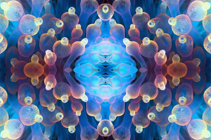 Framed Print : Kaleidoscopic image of Bubble tip anemone (Entacmaea quadricolor). Raja Ampat, West Papua Framed Print : Kaleidoscopic image of Bubble tip anemone (Entacmaea quadricolor). Raja Ampat, West Papua