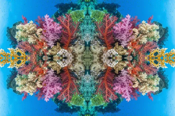 Framed Print : Kaleidoscopic image of corals (Dendronephthya sp) Egypt, Red Sea Framed Print : Kaleidoscopic image of corals (Dendronephthya sp) Egypt, Red Sea
