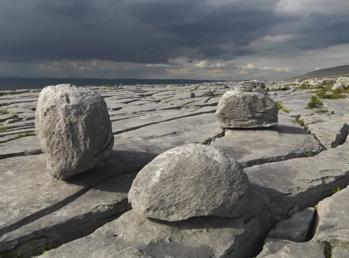Framed Print : Karst limestone landscape, The Burren, County Clare, Ireland, June 2009 Framed Print : Karst limestone landscape, The Burren, County Clare, Ireland, June 2009