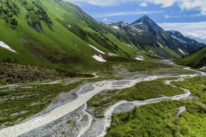 Framed Print : The Katun river landscape, Altai Mountains, Russia. July 2019 Framed Print : The Katun river landscape, Altai Mountains, Russia. July 2019
