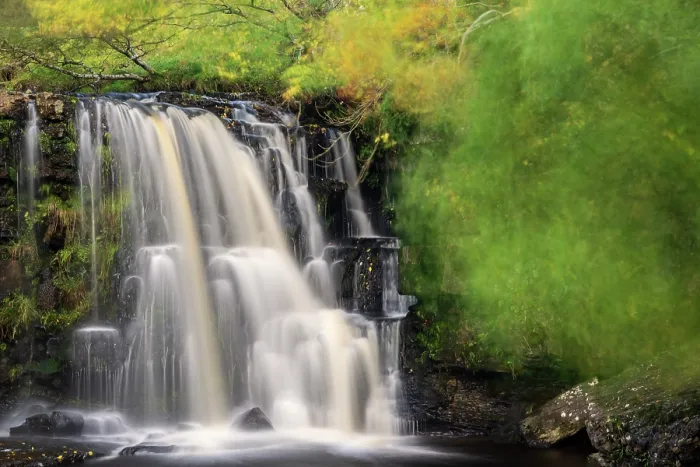 Framed Print : Keld waterfall, Swaledale, Yorkshire Dales National Park, Yorkshire, UK, October 2023 Framed Print : Keld waterfall, Swaledale, Yorkshire Dales National Park, Yorkshire, UK, October 2023