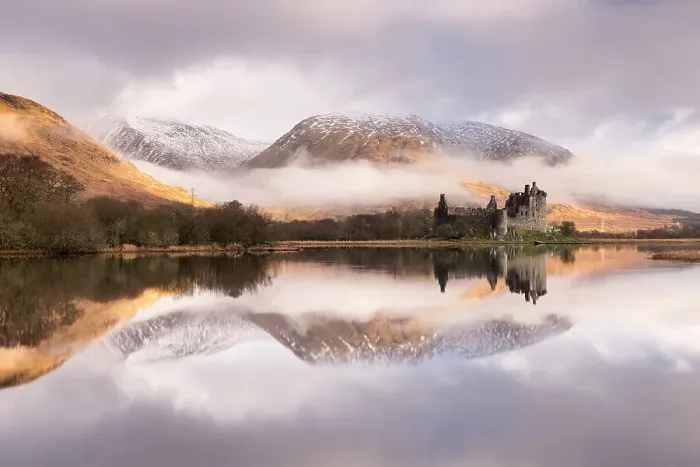 Framed Print : Kilchurn Castle, sunrise, early morning mist and light, a ruin on a rocky peninsula, the northeastern end of Loch Awe, in Argyll and Bute, Scotland, UK. March 2017 Framed Print : Kilchurn Castle, sunrise, early morning mist and light, a ruin on a rocky peninsula, the northeastern end of Loch Awe, in Argyll and Bute, Scotland, UK. March 2017