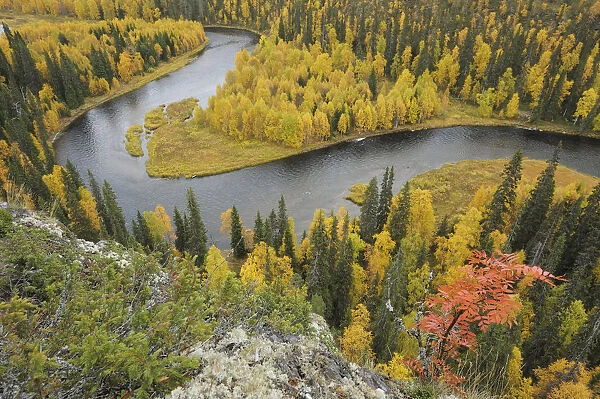 Kitkajoki River, Oulanka National Park, Finland, September 2008