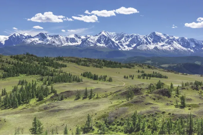 Framed Print : Kuraiskaya steppe landscape with mountains in distance, Altai Republic, Russia Framed Print : Kuraiskaya steppe landscape with mountains in distance, Altai Republic, Russia