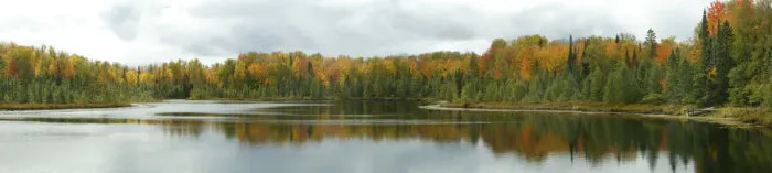 Framed Print : Lake and mixed woodland in autumn, Upper Peninsula, Michigan, USA Framed Print : Lake and mixed woodland in autumn, Upper Peninsula, Michigan, USA