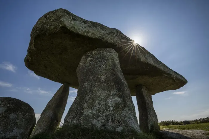 Framed Print : Lanyon Quoit ancient burial chamber, Madron, Cornwall, England, UK. September 2015 Framed Print : Lanyon Quoit ancient burial chamber, Madron, Cornwall, England, UK. September 2015