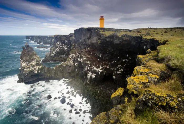 Framed Print : Lighthouse on Snafellsness Peninsula, Iceland, July 2008 Framed Print : Lighthouse on Snafellsness Peninsula, Iceland, July 2008