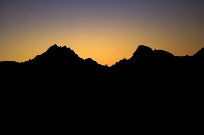 Framed Print : Mountains before sunrise seen from Elbrus, Caucasus, Russia, June 2008 Framed Print : Mountains before sunrise seen from Elbrus, Caucasus, Russia, June 2008