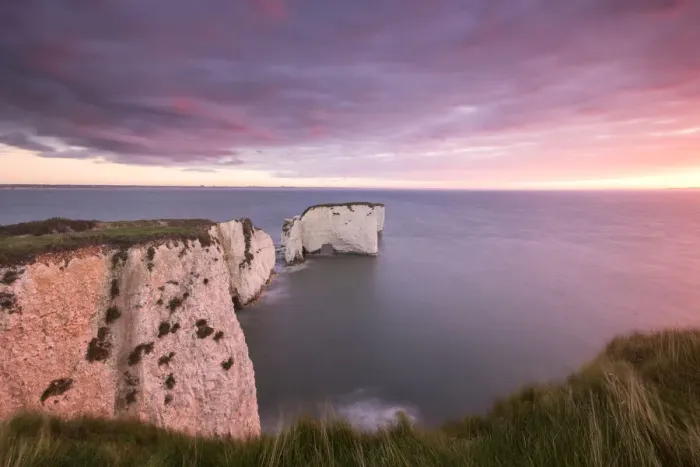 Framed Print : Old Harry Rocks at dawn, looking towards the Isle of Wight, Studland, Dorset, England, UK Framed Print : Old Harry Rocks at dawn, looking towards the Isle of Wight, Studland, Dorset, England, UK
