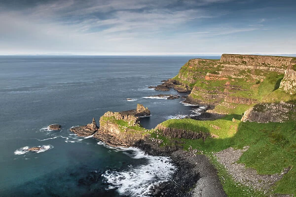 Port na Tober and Horse Shoe Harbour, Giants Causeway, Northern Ireland