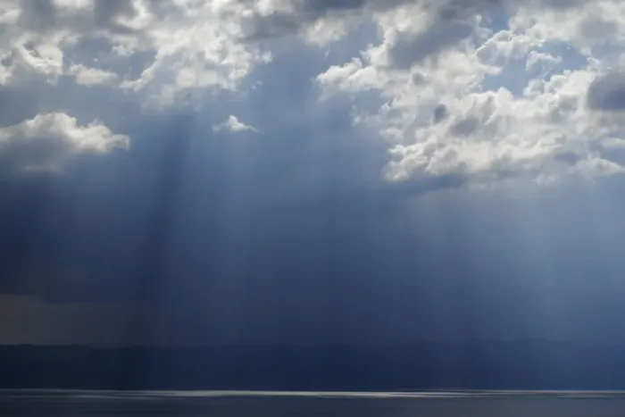 Framed Print : Ray of light shining through thunder clouds over Lake Ohrid, Galicica National Park Framed Print : Ray of light shining through thunder clouds over Lake Ohrid, Galicica National Park