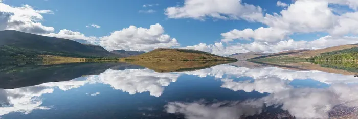 Framed Print : Reflections of clouds and landscape in Loch Arkaig, Glen Dessary, Lochaber, Scotland, UK, September 2016 Framed Print : Reflections of clouds and landscape in Loch Arkaig, Glen Dessary, Lochaber, Scotland, UK, September 2016